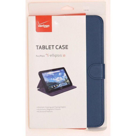 NWT Verizon OEM Folio Case Cover for Ellipsis 10 - Picture 1 of 3